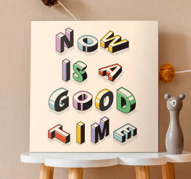Kanvas citat motivational text konstverk - Tenstickers