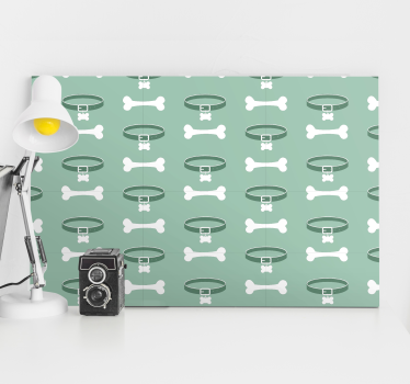 Kavas hundar ben och halsband mönster - Tenstickers