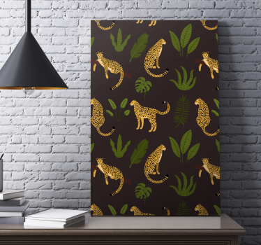 Kavas hundar leoparder och löv - Tenstickers