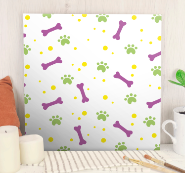 Kavas hundar livliga tassavtryck - Tenstickers