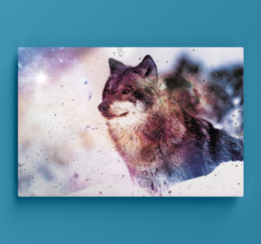 Majestätiska vargporträtt Kavas hundar - Tenstickers