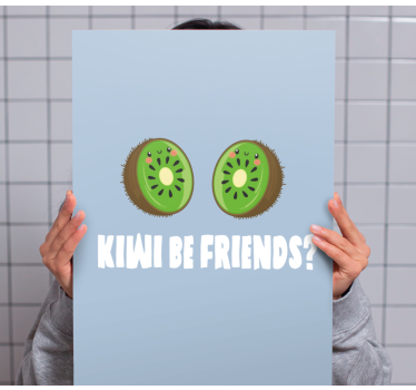 Roligt citat med kiwis canvas tavla citat canvas tavla - Tenstickers