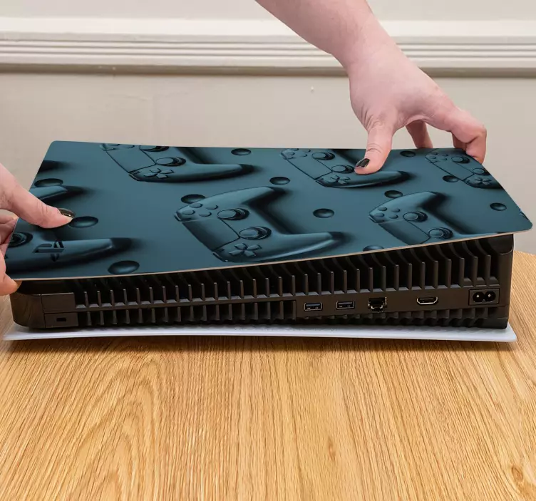 3d spelkontroll ps5 klistermärken - Tenstickers
