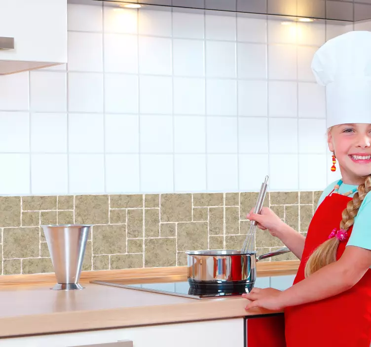 Marmor badrums kakelplatta - Tenstickers