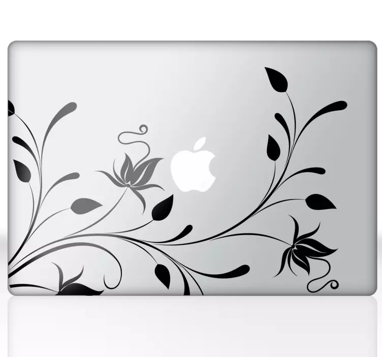 En växt macbook klistermärke - Tenstickers