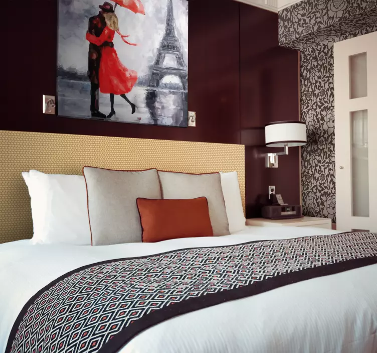 Flätad textur möbeldekal - Tenstickers