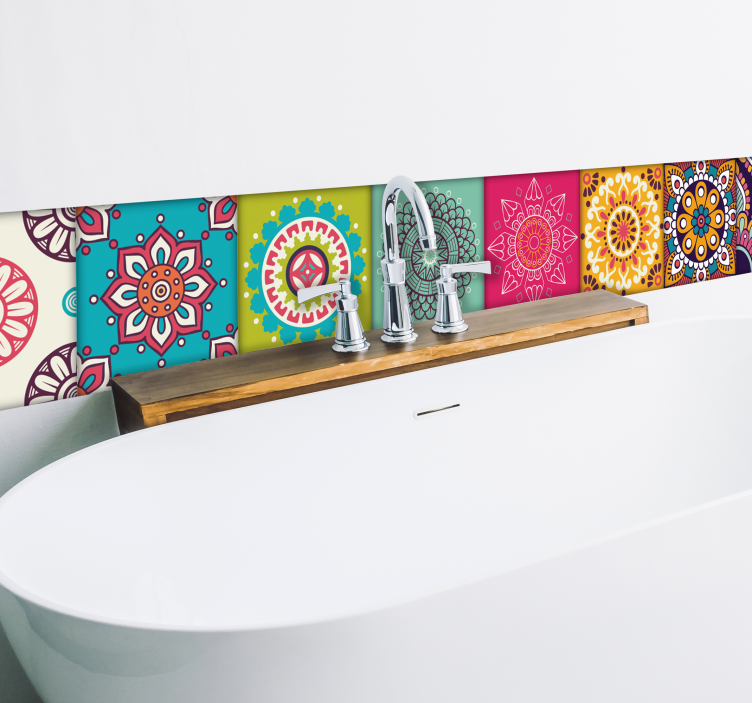 Marockanska prydnadsväggar hemmabio klistermärke - Tenstickers