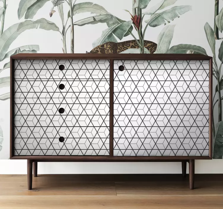 Skandinaviska motiv möbler klistermärke - Tenstickers