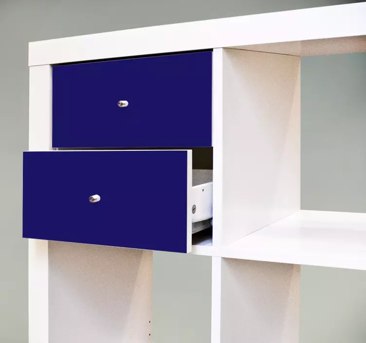 Kallax färgdekal - Tenstickers