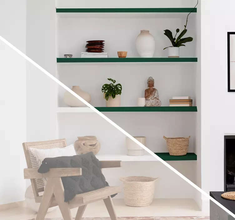 Färghylla saknar dekal - Tenstickers