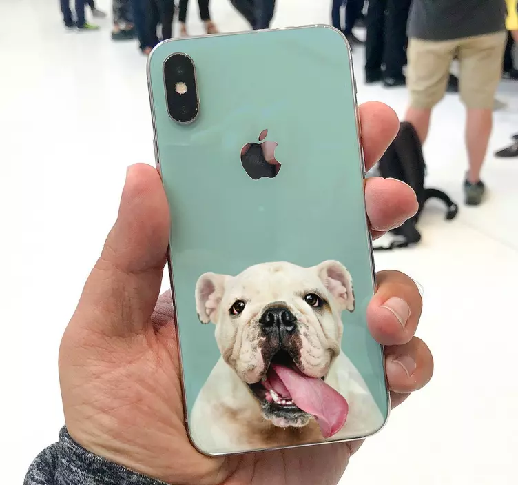 Personlig iPhone-klistermärke - Tenstickers