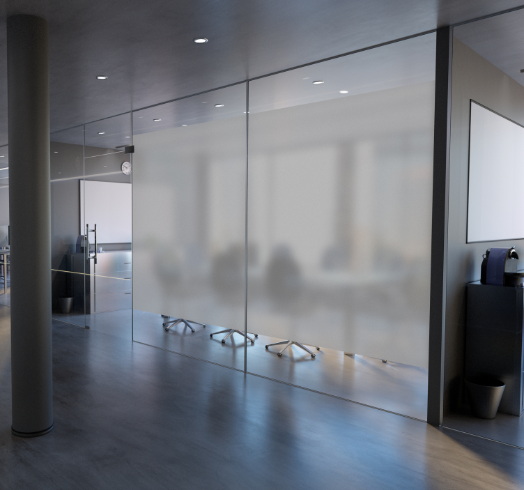 Genomskinligt glas klistermärke - Tenstickers