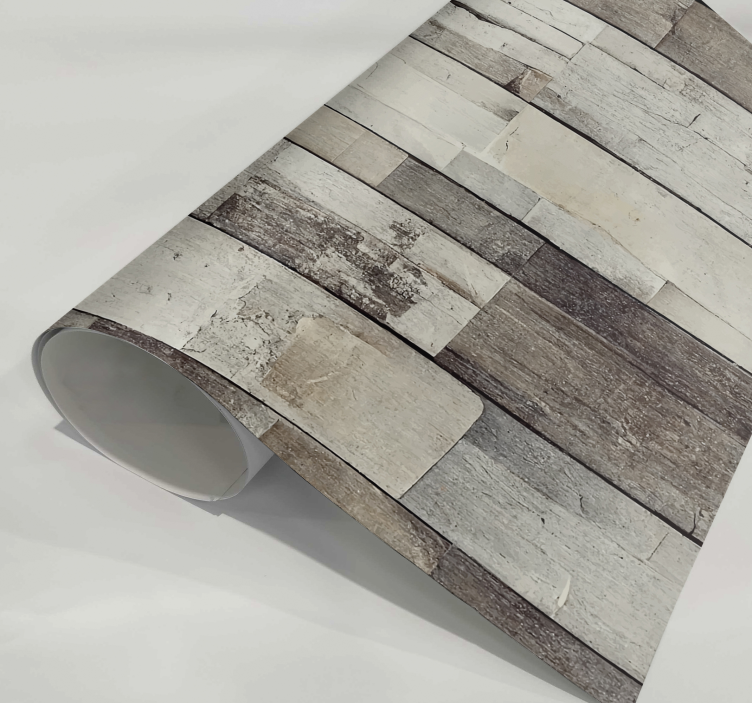 Madera clara envejecida Väggklistermärken möbler - Tenstickers