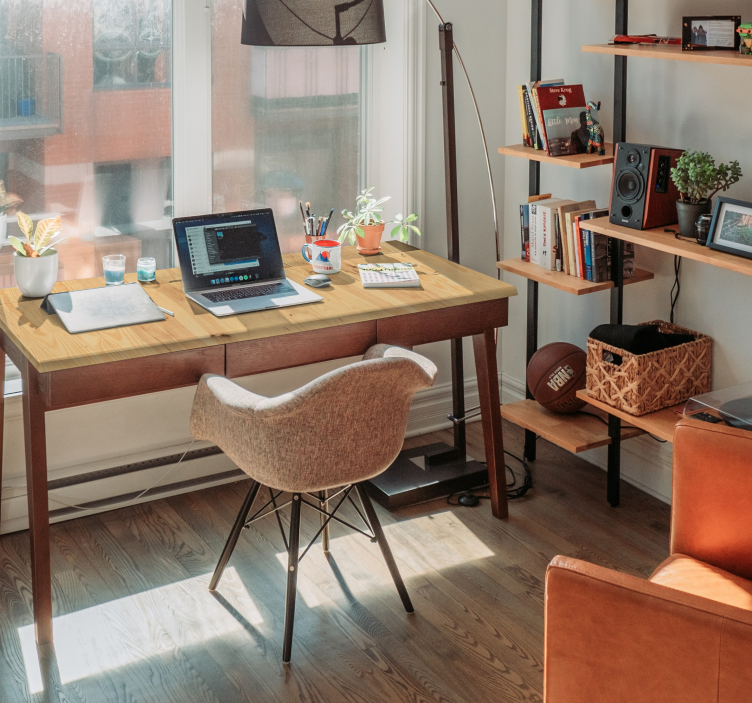 Madera clara Väggklistermärken möbler - Tenstickers