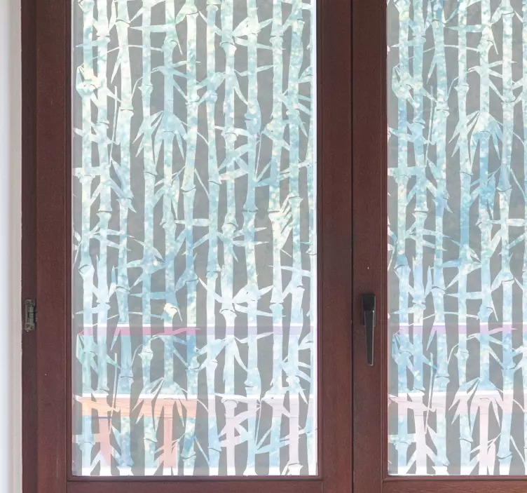 Translúcido bambu Väggklistermärken fönster och glas - Tenstickers