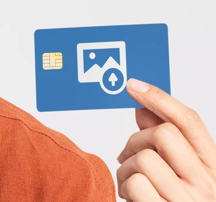 Personlig klistermärke med kreditkort - Tenstickers