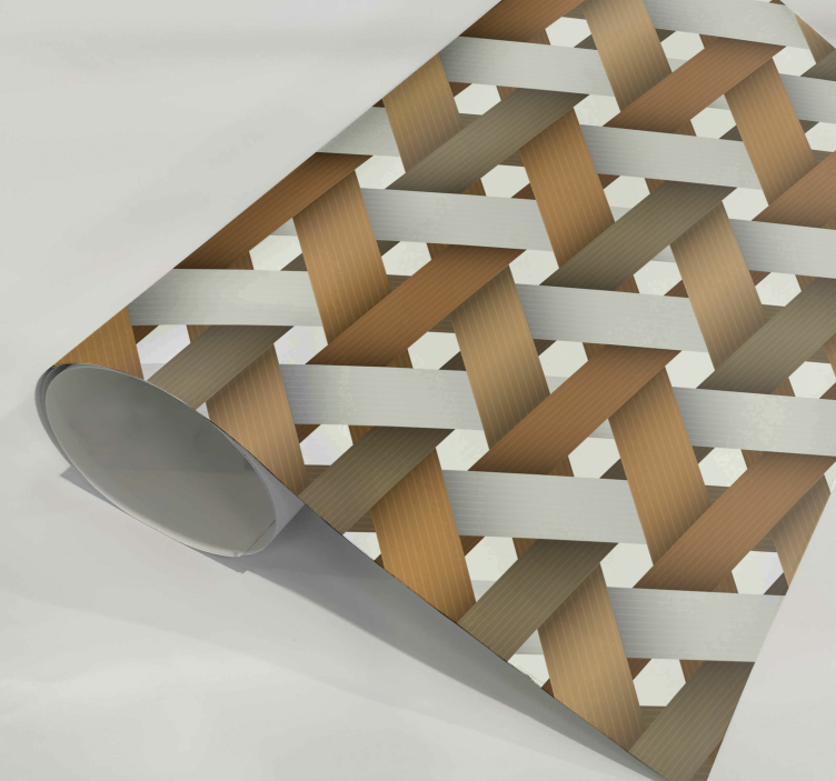 Skandinaviskt vitt trä klistermärken möbler - Tenstickers