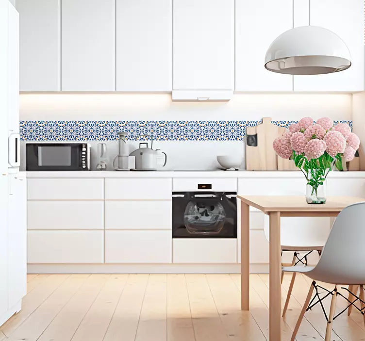 Portugisiska filigran kakel klistermärke - Tenstickers