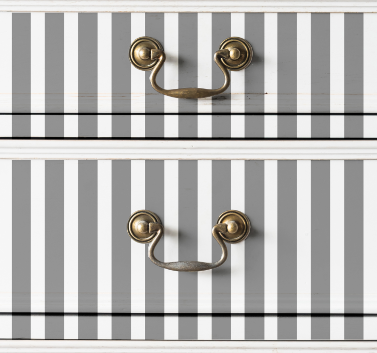 Vertikala linjer möbler klistermärke - Tenstickers