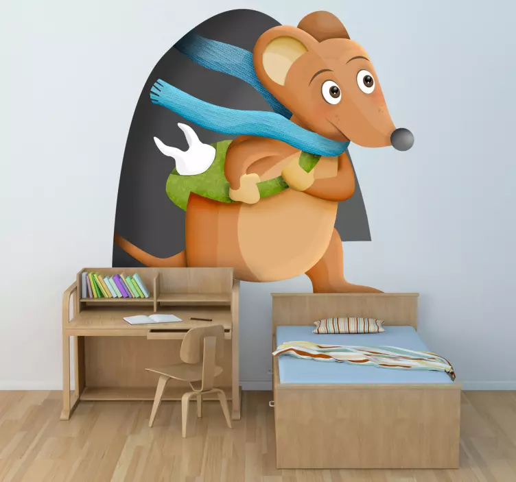 Liten mus perez saga klistermärke - Tenstickers