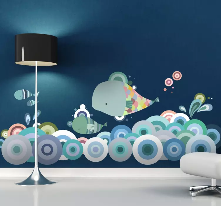 Sea ​​life kids klistermärken - Tenstickers