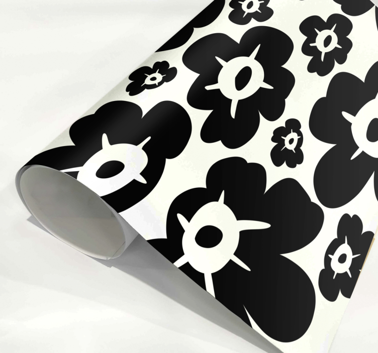 Svart vallmo Väggklistermärken djur - Tenstickers