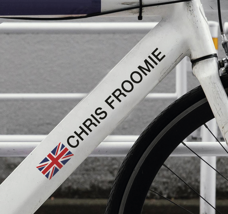 Racercykel klistermärken till cykel - Tenstickers