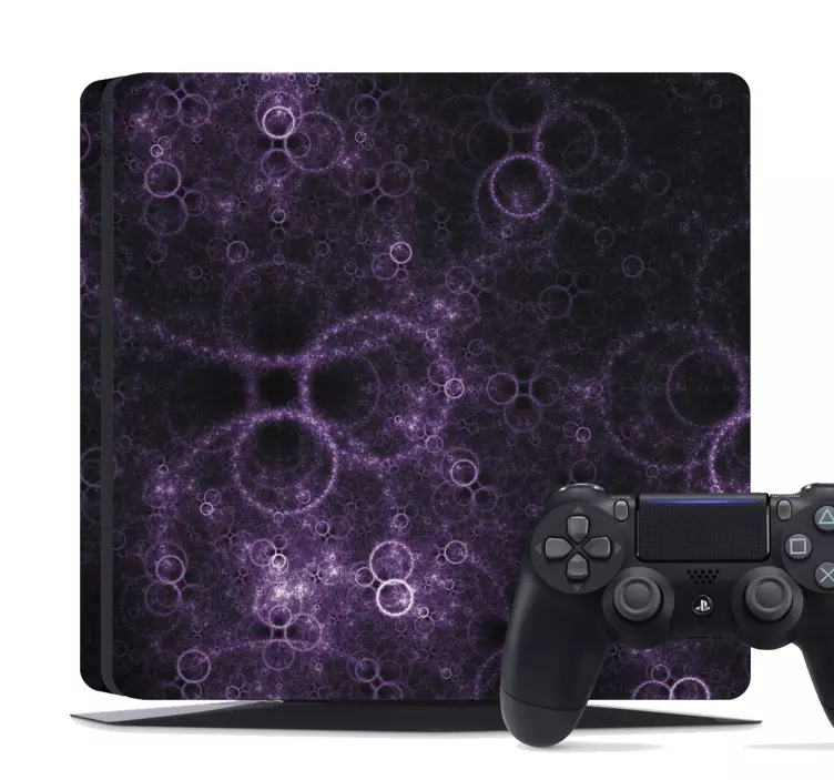 Abstrakta cirklar playstation klistermärke - Tenstickers