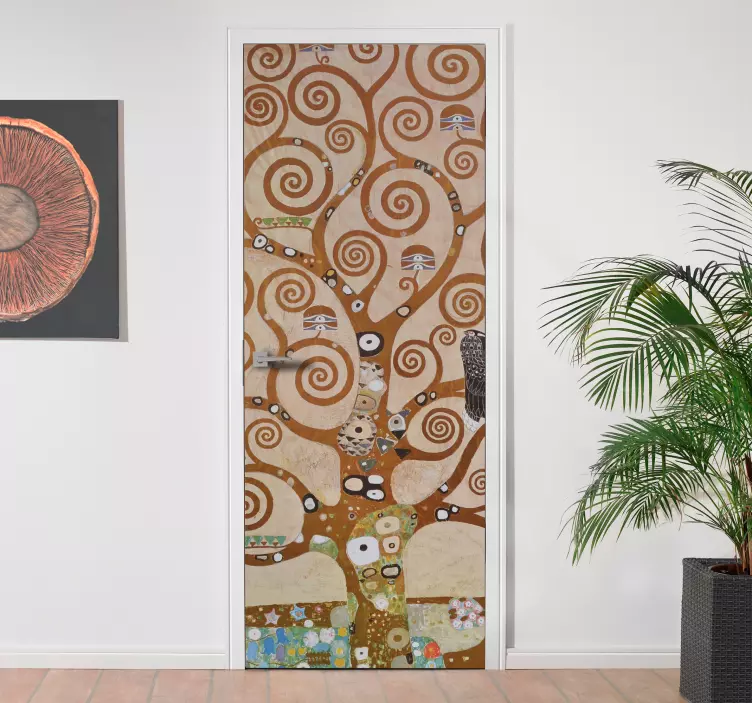 Adesivo porta träd av livet - Tenstickers