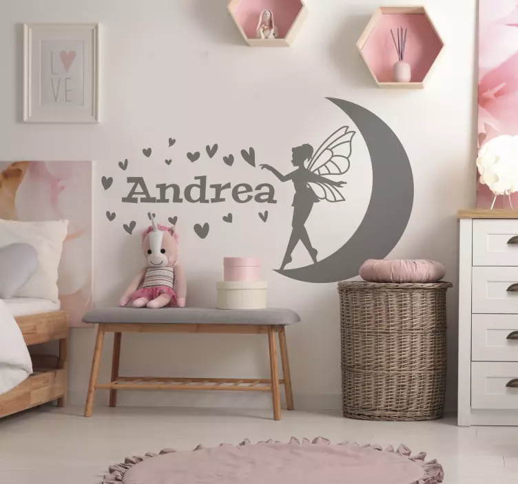 älva sprider kärlek Väggklistermärken älvor och legender - Tenstickers