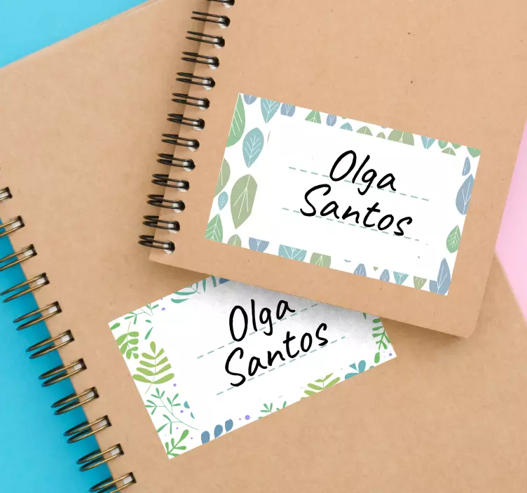 Anpassade självhäftande etiketter vägg klistermärke - Tenstickers