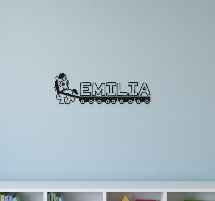 Anpassningsbar klistermärke häst väggdekoration - Tenstickers