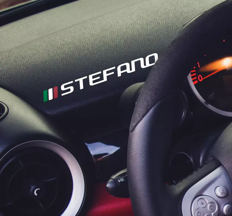 Anpassningsbara instrumentbrädan bil klistermärke bil klistermärk - Tenstickers