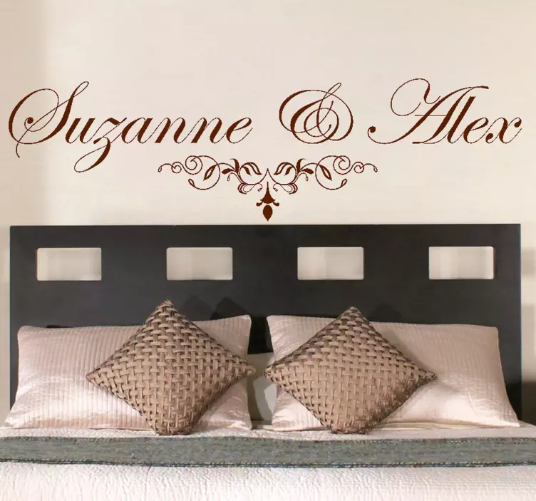 Anpassningsbart klistermärke för kalligrafi - Tenstickers