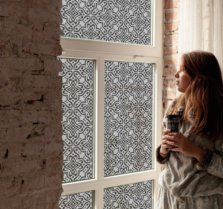 Arabiska fönster dekoration fönster klistermärke - Tenstickers