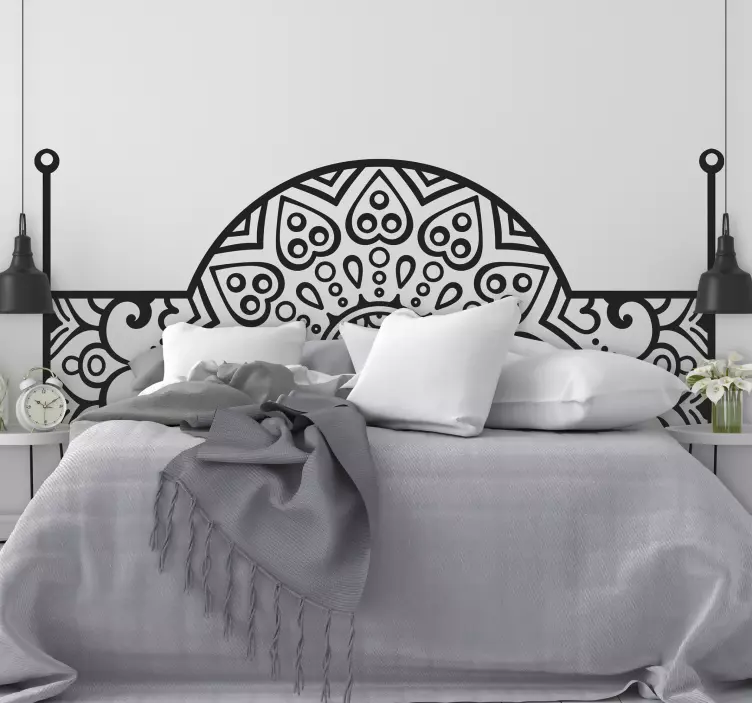 Arabiska sovrum headboard klistermärke - Tenstickers