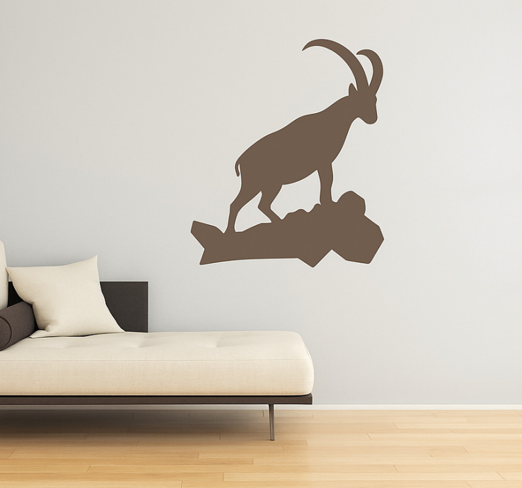 Bergsget promenader wallsticker - Tenstickers