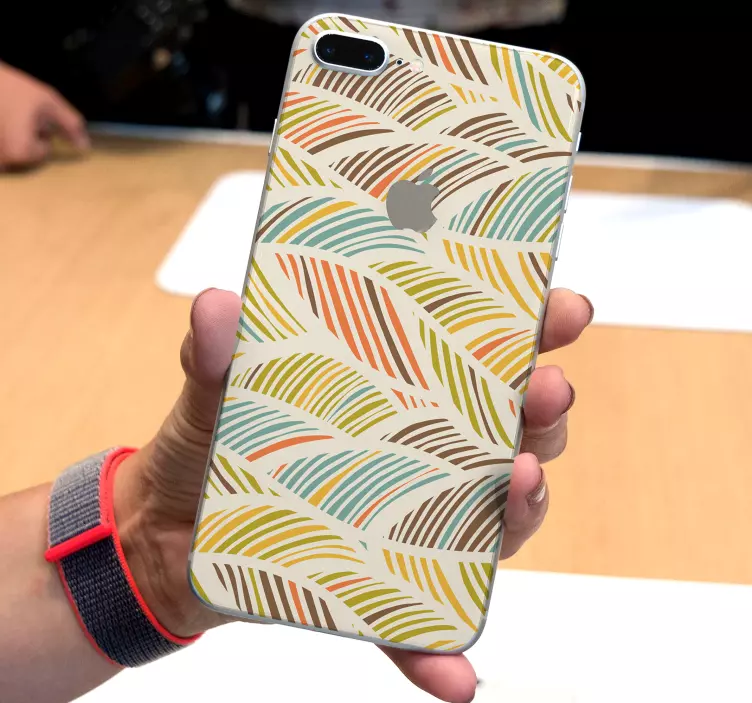 Blommor mönster blommig klistermärke - Tenstickers