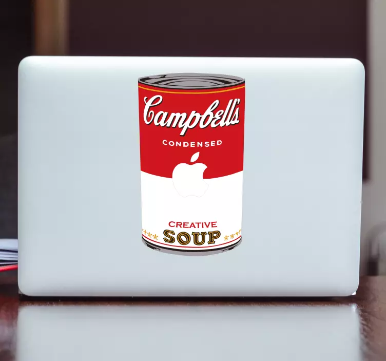 Campbells soppa bärbar dator klistermärke - Tenstickers