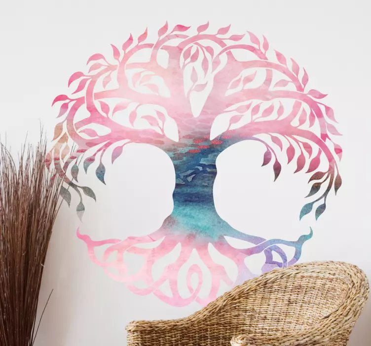 Celtic tree decal - Tenstickers