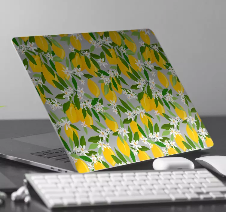 Citron träd laptop vinylskinn - Tenstickers