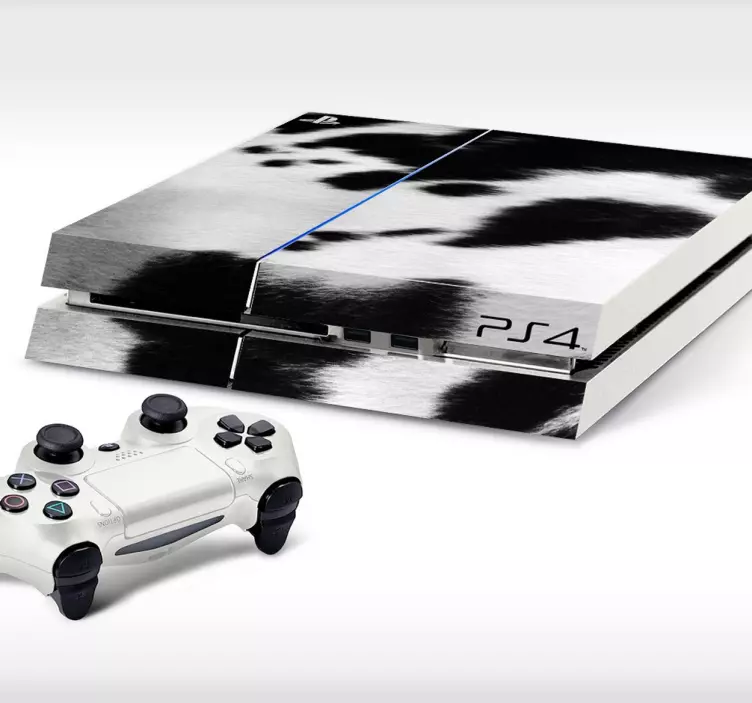 Cow print playstation 4 hud - Tenstickers