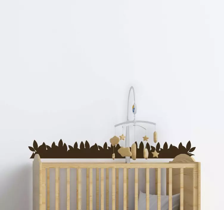 Väggklistermärke för gräs och vete - Tenstickers