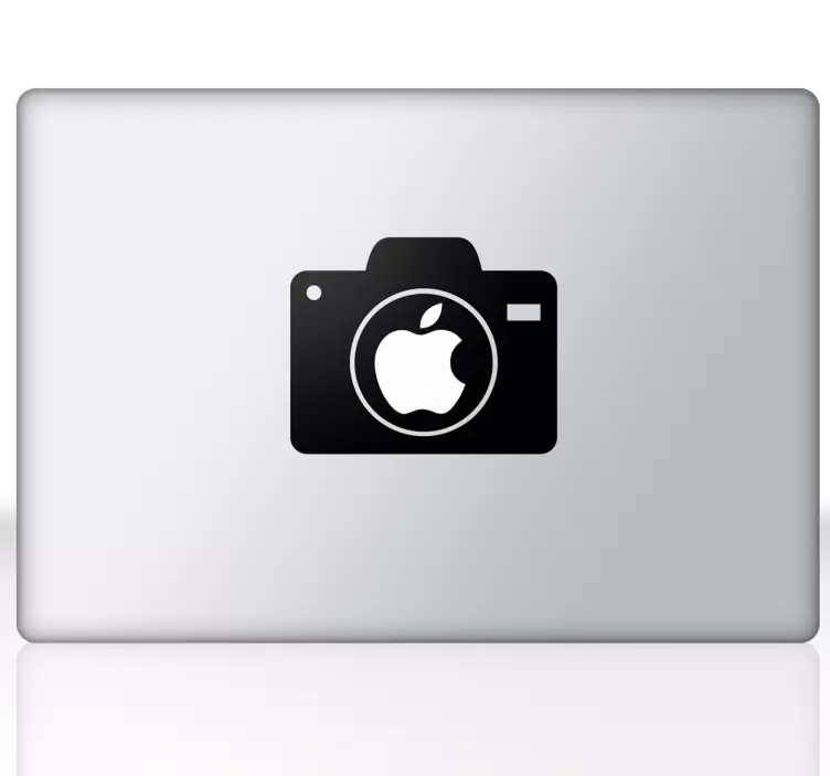 Digital kamera macbook klistermärke - Tenstickers