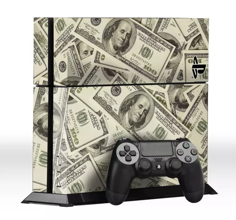 Dollar bill playstation 4 hud - Tenstickers