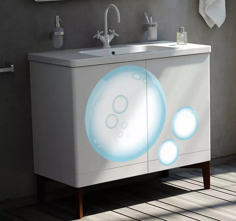 Droppar vatten klistermärke - Tenstickers