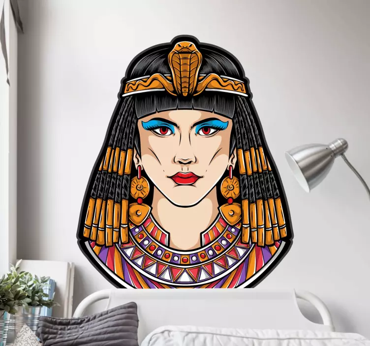 Egyptiska cleopatra politik klistermärken - Tenstickers