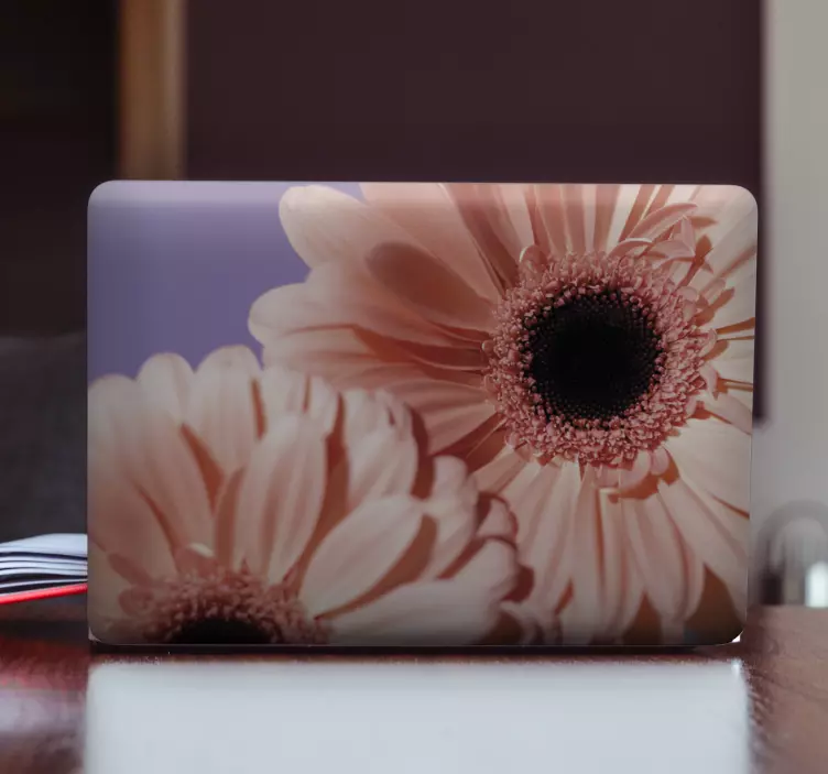 F lägre på färgad bakgrundsbärbar datorskinn - Tenstickers