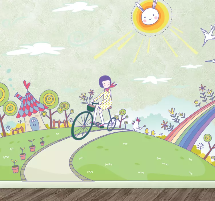 Fantasy planet barn dekaler - Tenstickers