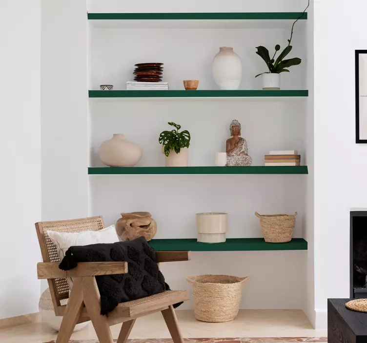 Färghylla saknar dekal - Tenstickers